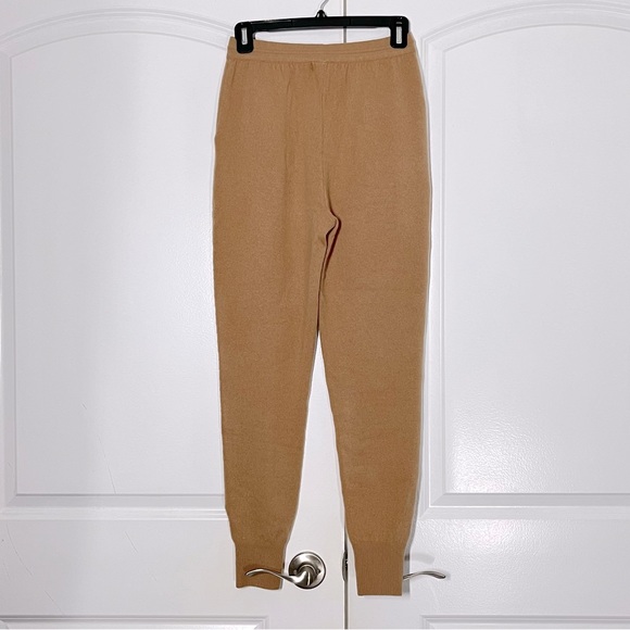 Naadam The Essential Cashmere Sweatpants size XXS in Camel NWT - Picture 8 of 10